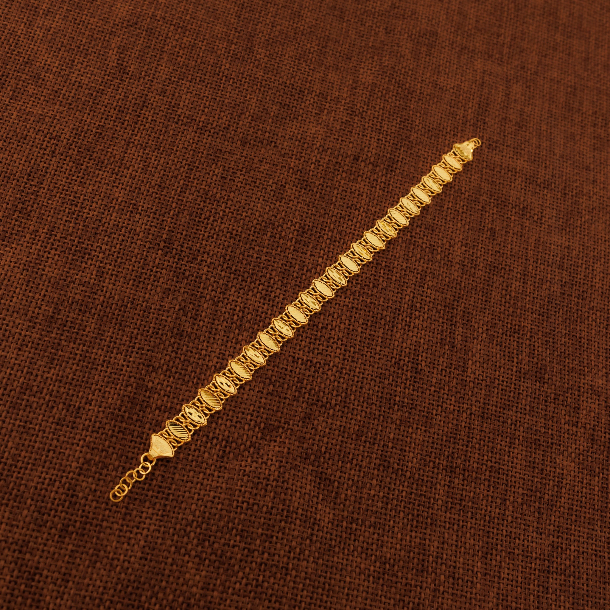 سوار RP Beads &amp; Ball (D43) - فضة 925 ومطلي بالذهب