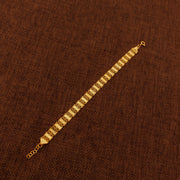 سوار RP Beads &amp; Ball (D43) - فضة 925 ومطلي بالذهب