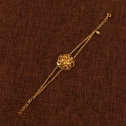 RP Beads & Ball Bracelet (D6) - Silver 925 & Gold Plated