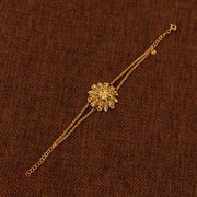 RP Beads & Ball Bracelet (D6) - Silver 925 & Gold Plated