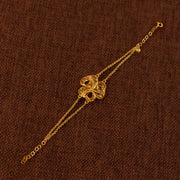 RP Beads & Ball Bracelet (D6) - Silver 925 & Gold Plated