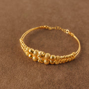 RP Beads & Ball Bracelet (D6) - Silver 925 & Gold Plated