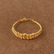 RP Beads & Ball Bracelet (D6) - Silver 925 & Gold Plated
