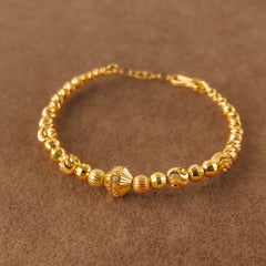Timbi Beads Bracelet 2 - 925 Silver & 24K Gold Plated