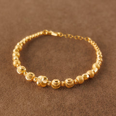 Timbi Beads Bracelet 8 - 925 Silver & 24K Gold Plated