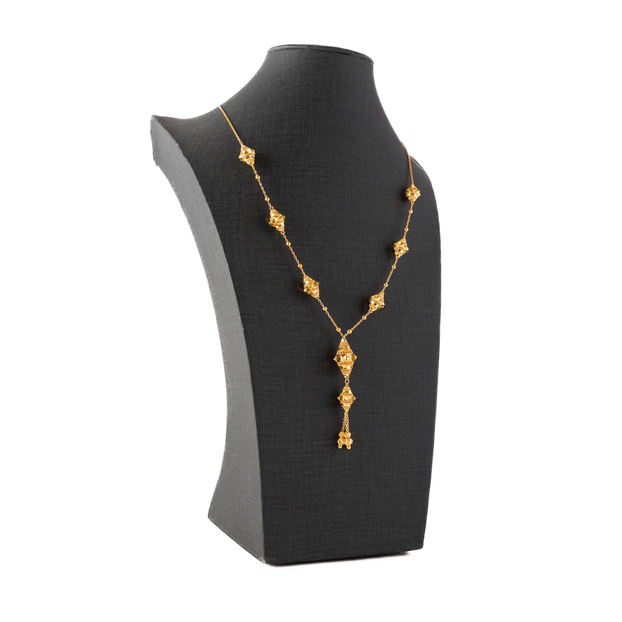 7 Pieces RP Mala (D92) - 925 Silver & 24K Gold Plated