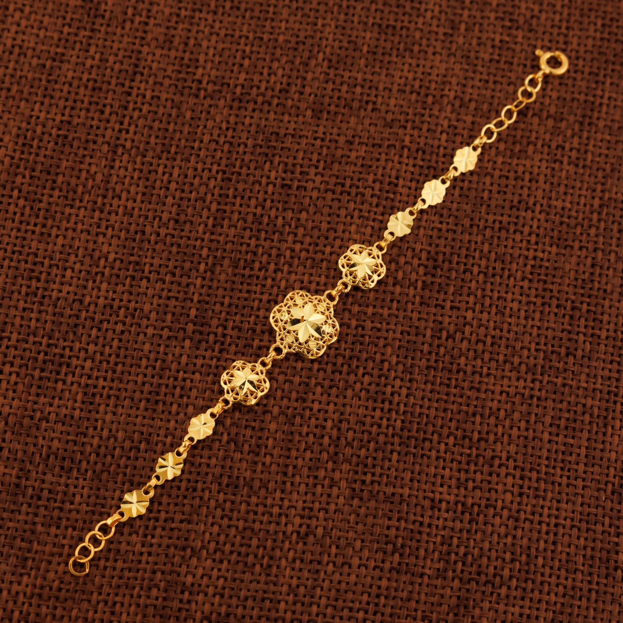 سوار البرسيم (D2) - Silver 925 و Gold Plated