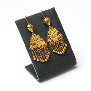 أقراط الصب (D22) - Silver 925 و Gold Plated
