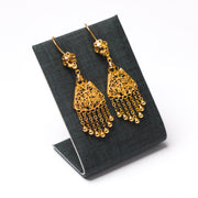 أقراط الصب (D19) - Silver 925 و Gold Plated