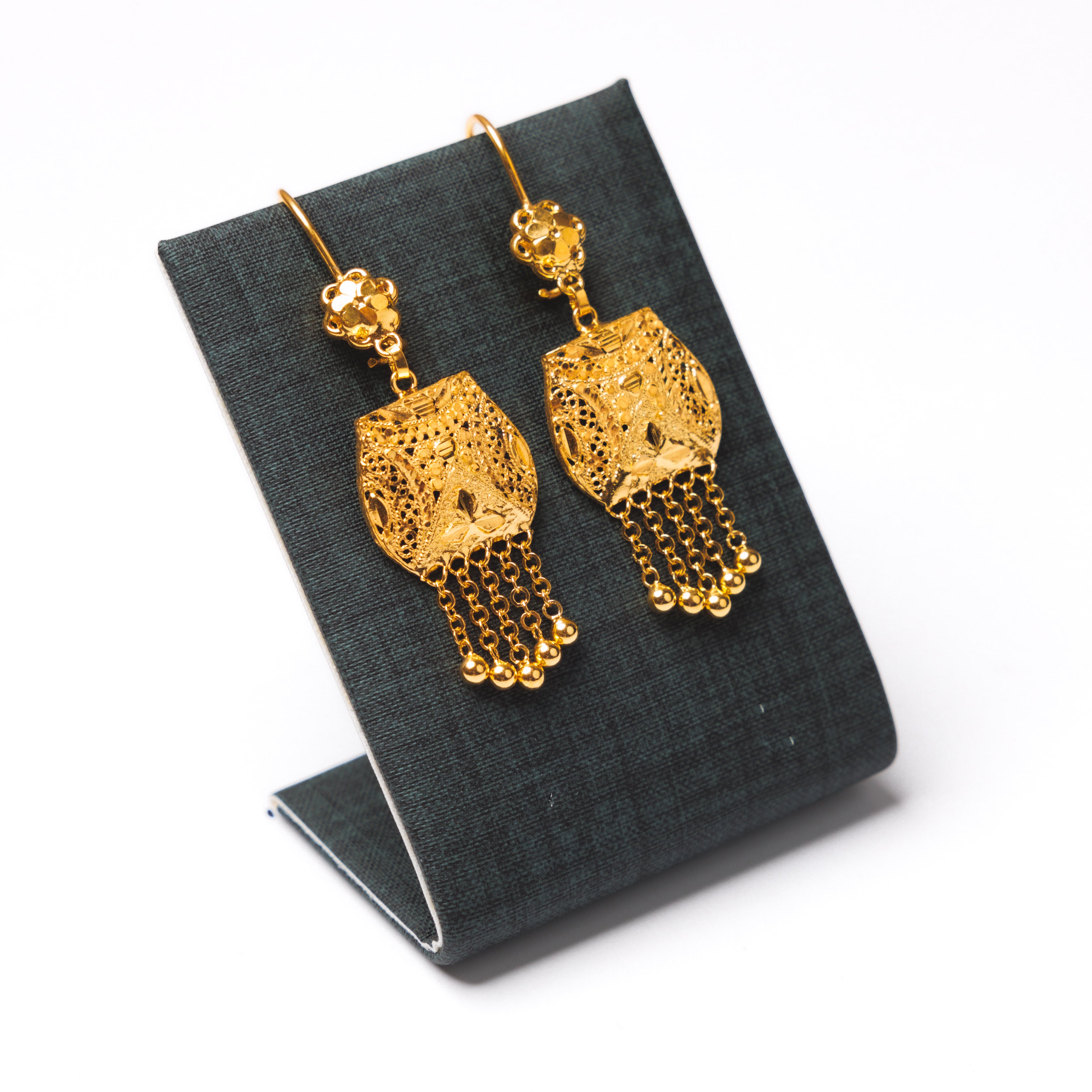 أقراط الصب (D6) - Silver 925 و Gold Plated