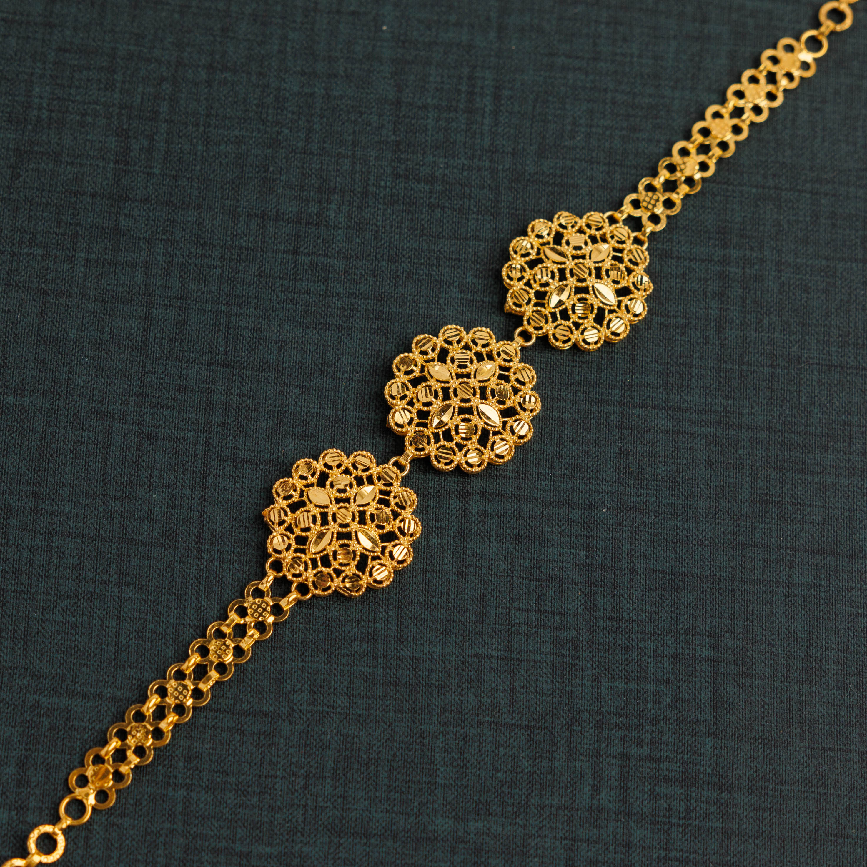 سوار RP 3 قطعة / Patta (D4) - Silver 925 و Gold Plated