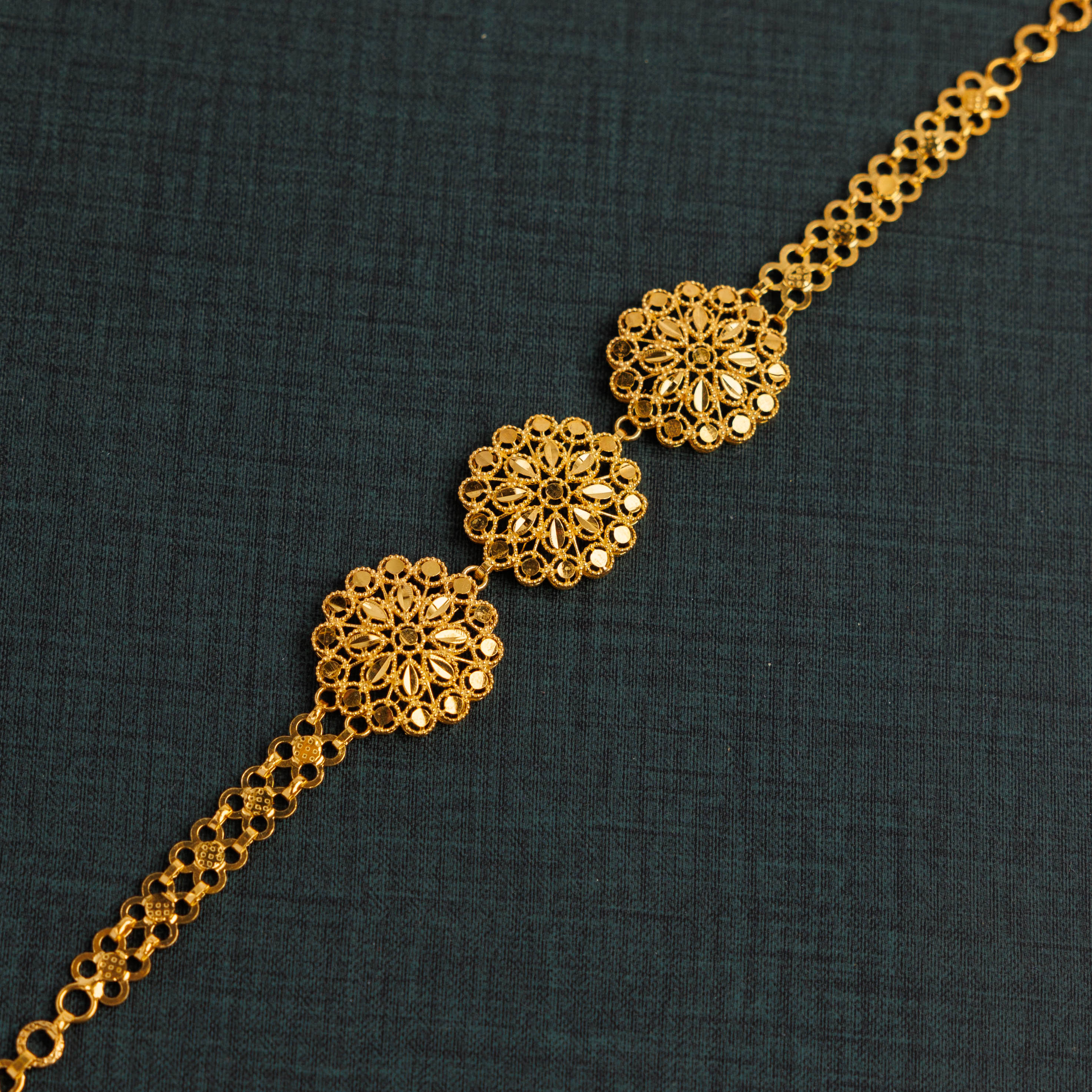 سوار RP 3 قطعة / Patta (D1) - Silver 925 و Gold Plated