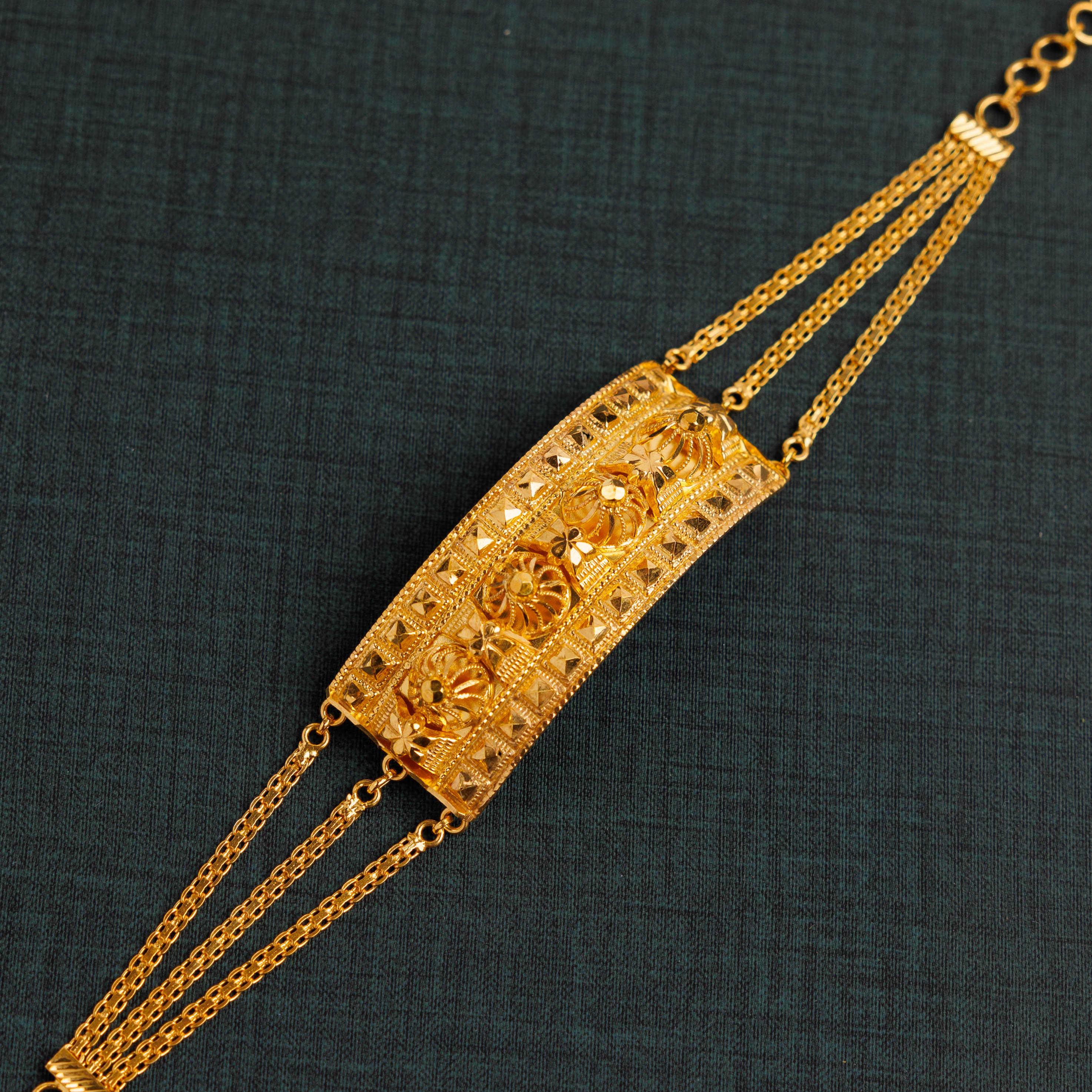 (4 قطعة) سوار Mushawak Big Mushawak - Silver 925 و Gold Plated