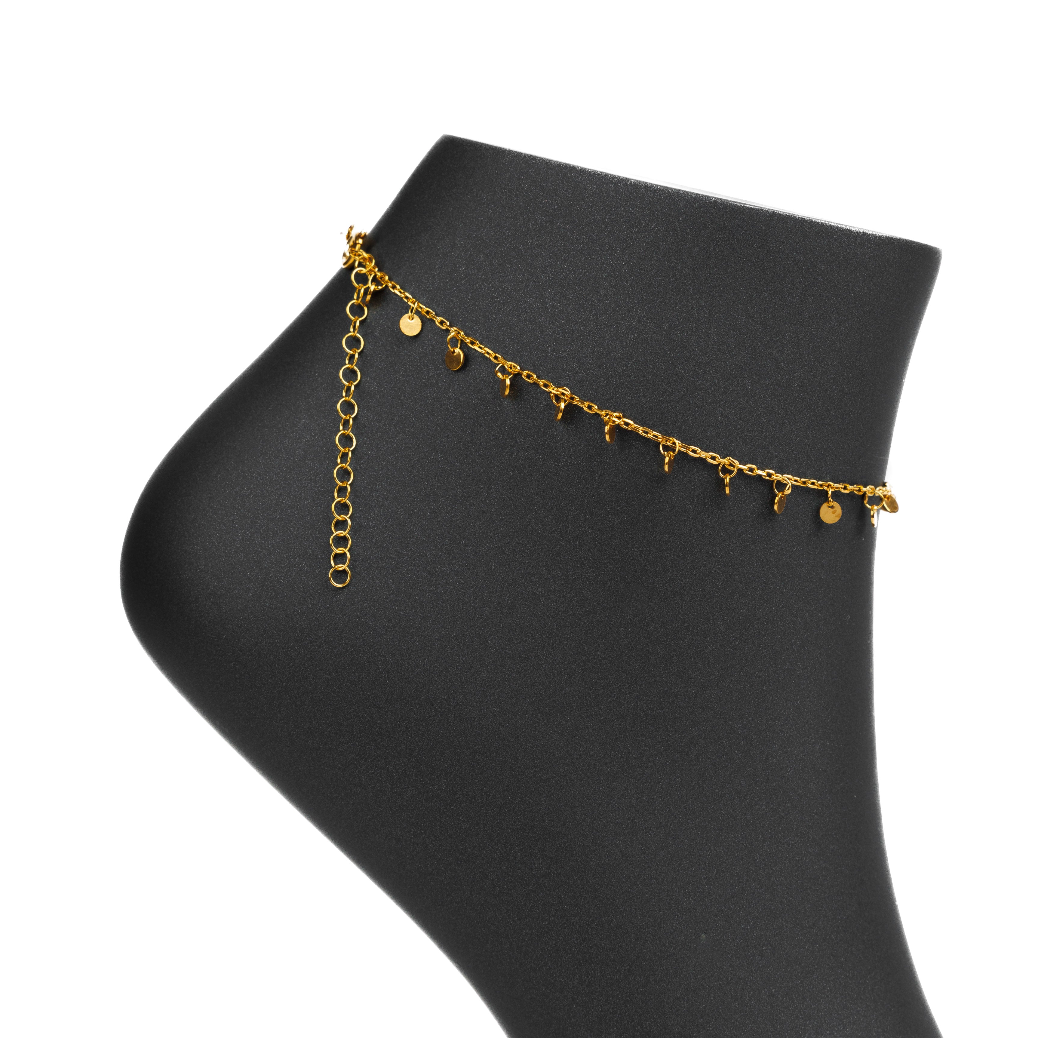 Anklet (D5) - 925 Silver & 24K Gold Plated