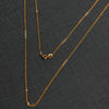 Round Link Chain - Silver 925 & Gold Plated