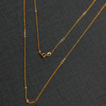 Round Link Chain - Silver 925 & Gold Plated