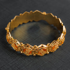 Gold Plated Sterling Silver 925 kada D1