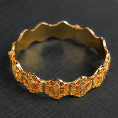 Gold Plated Sterling Silver 925 kada D2