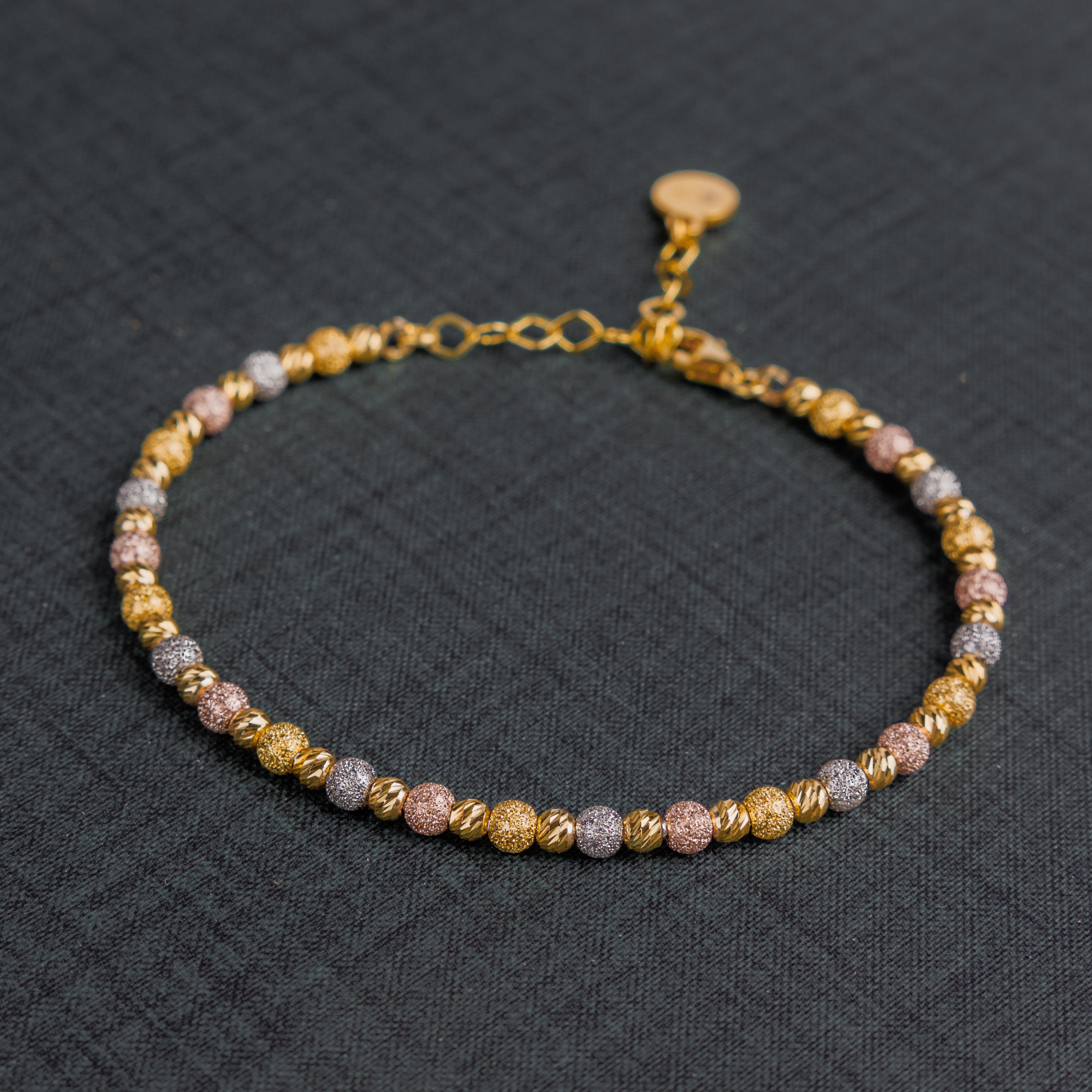 سوار الكفة متعدد الألوان (D7) - Silver 925