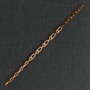 سوار الارتباط مع الحجارة (D1) - Silver 925 و Gold Plated
