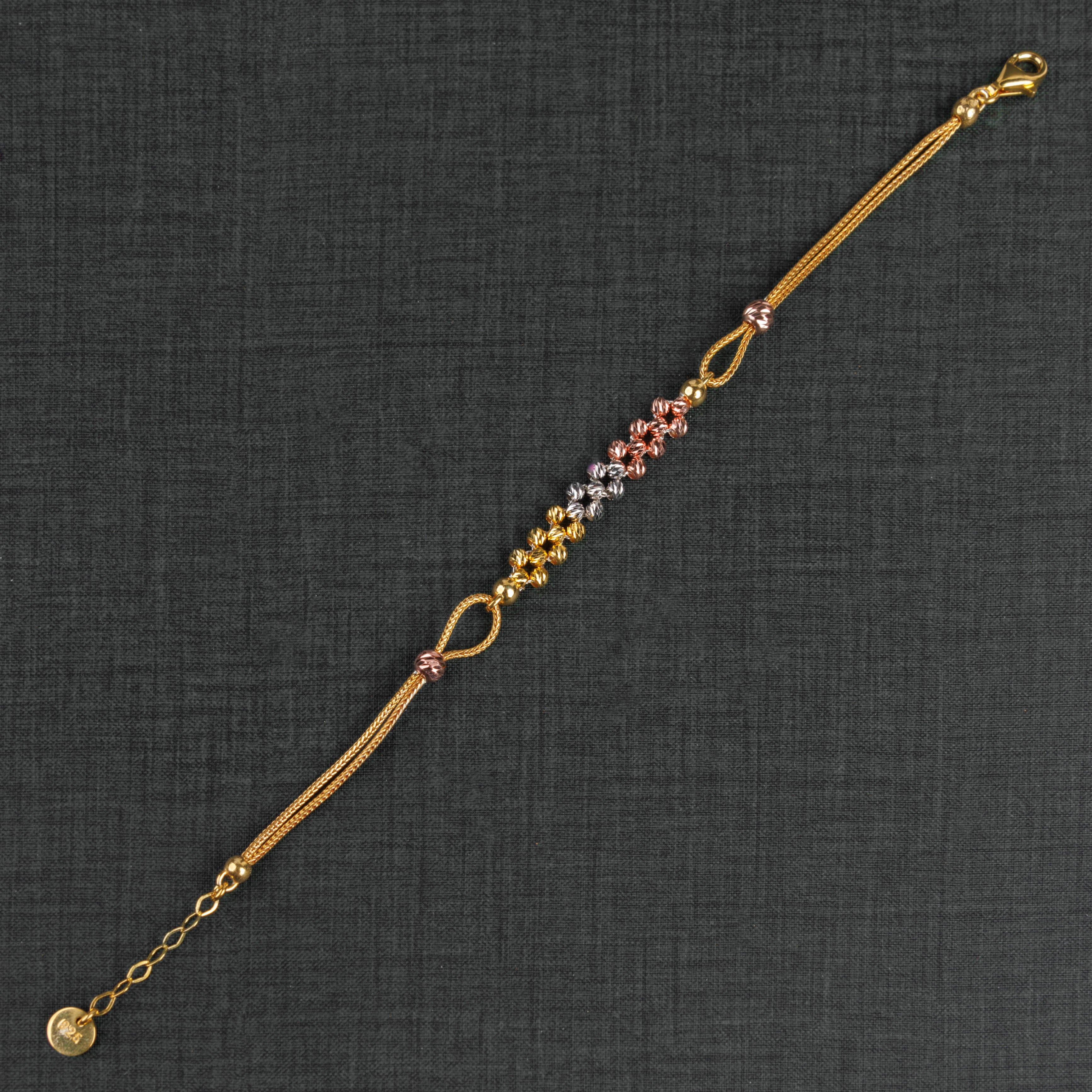 سوار متعدد الألوان (D8) - Silver 925
