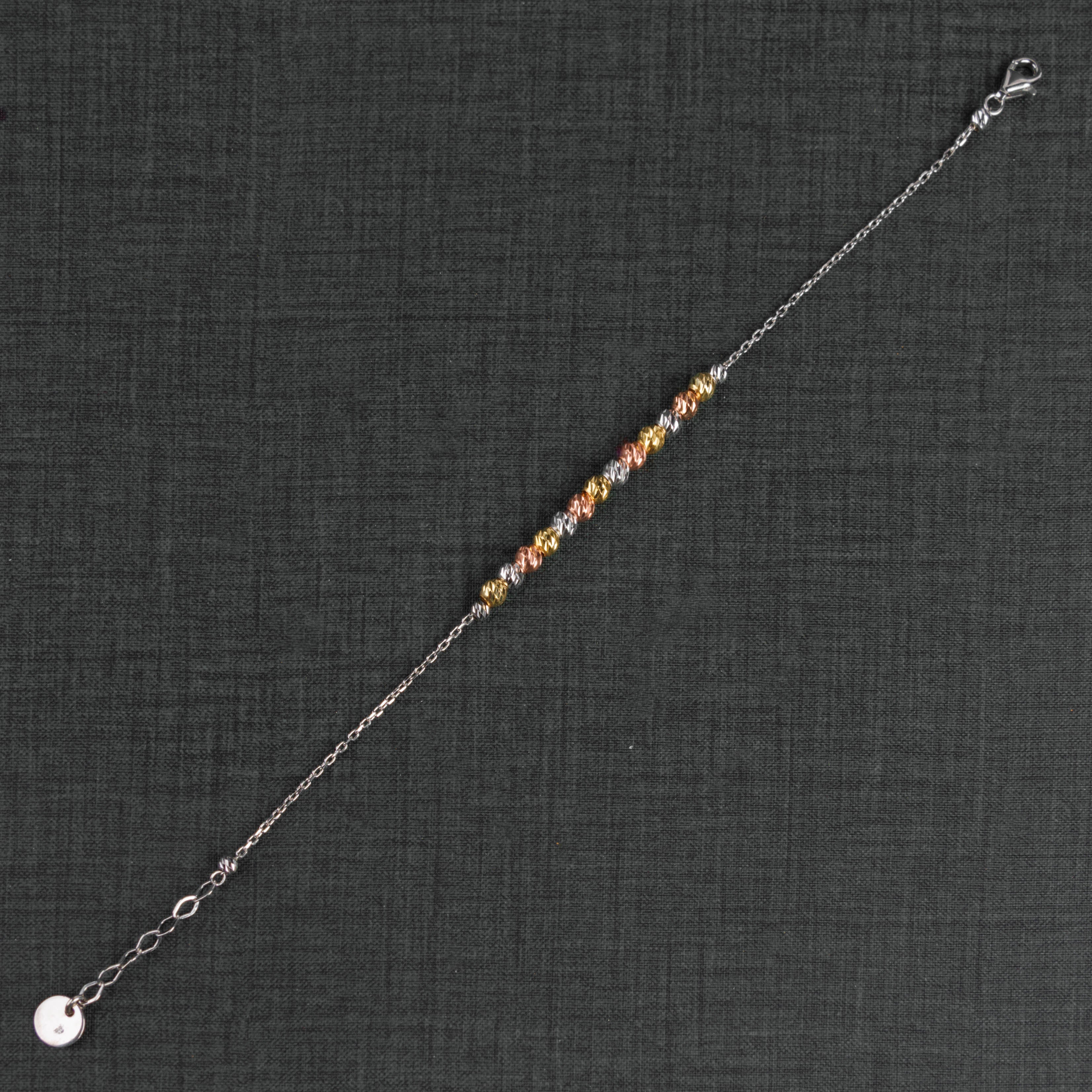 سوار متعدد الألوان (D4) - Silver 925