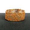 Kid's Bangles (D1-A) - Silver 925 & Gold Plated