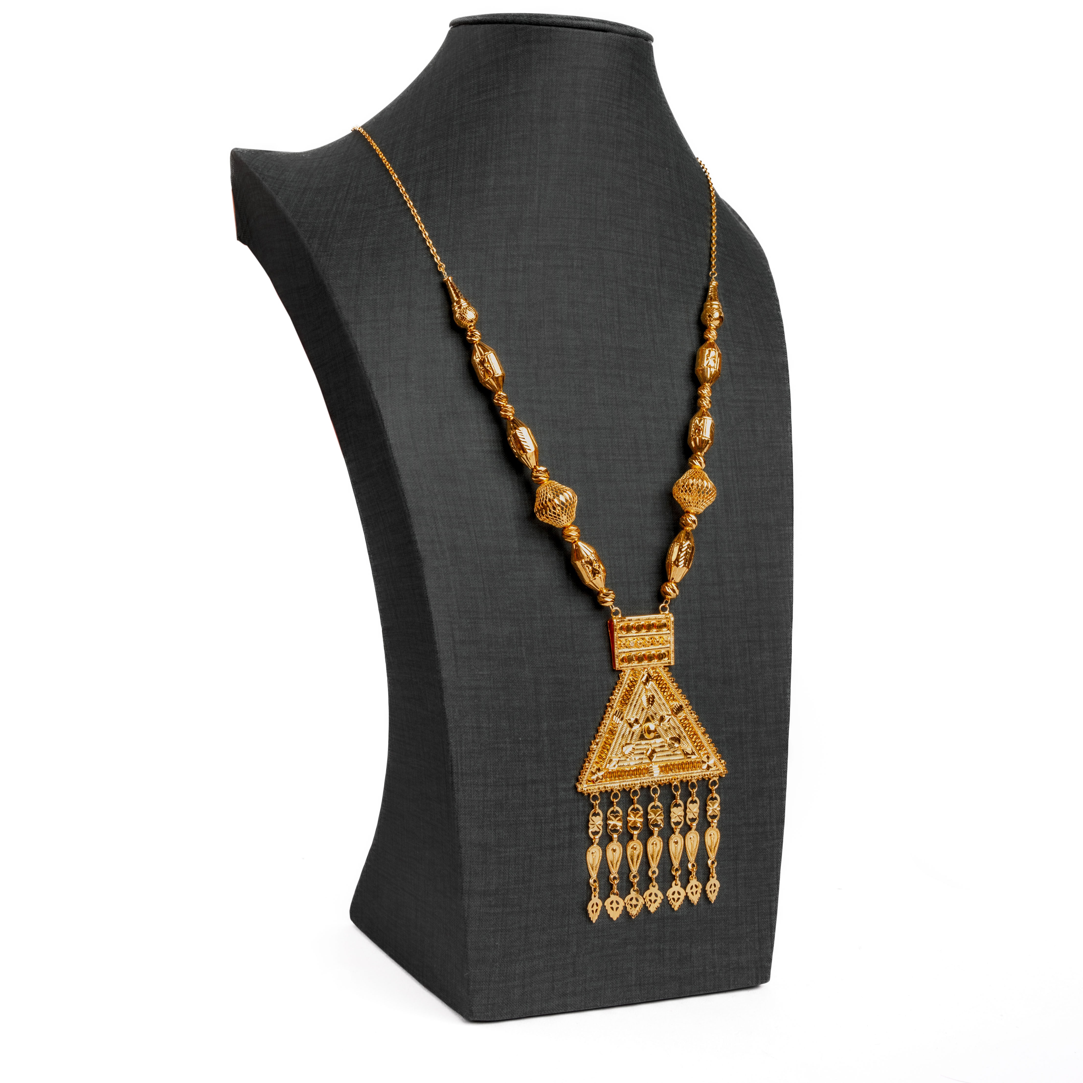 Traditional Mala (D14) - 925 Silver & 24K Gold Plated