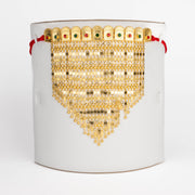 V Martasha (5 خط) - مطلي بالذهب والفضة 925