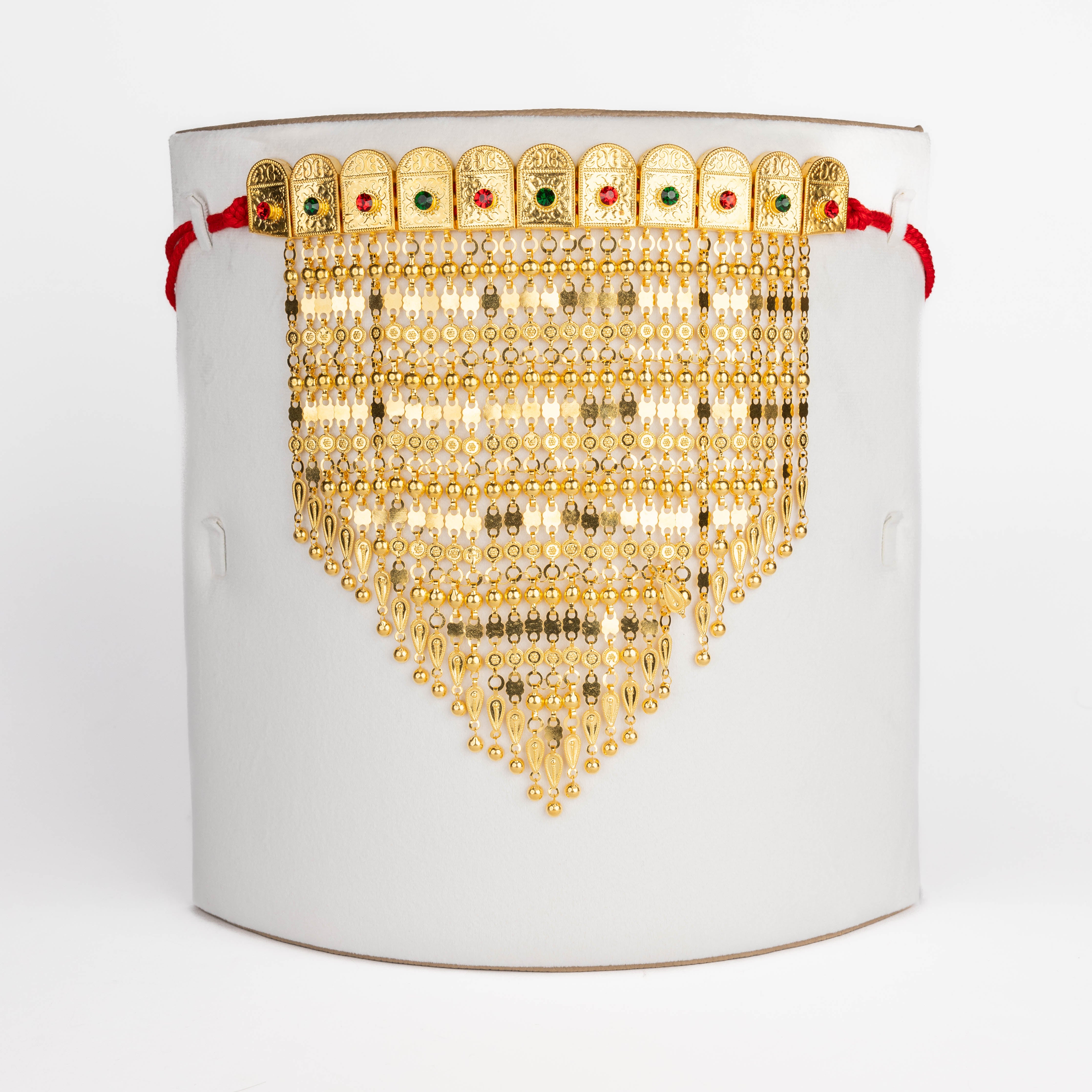 V Martasha (5 خط) - مطلي بالذهب والفضة 925