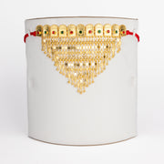 V Shaped Martasha (3 Line) - Gold Plated & Silver 925