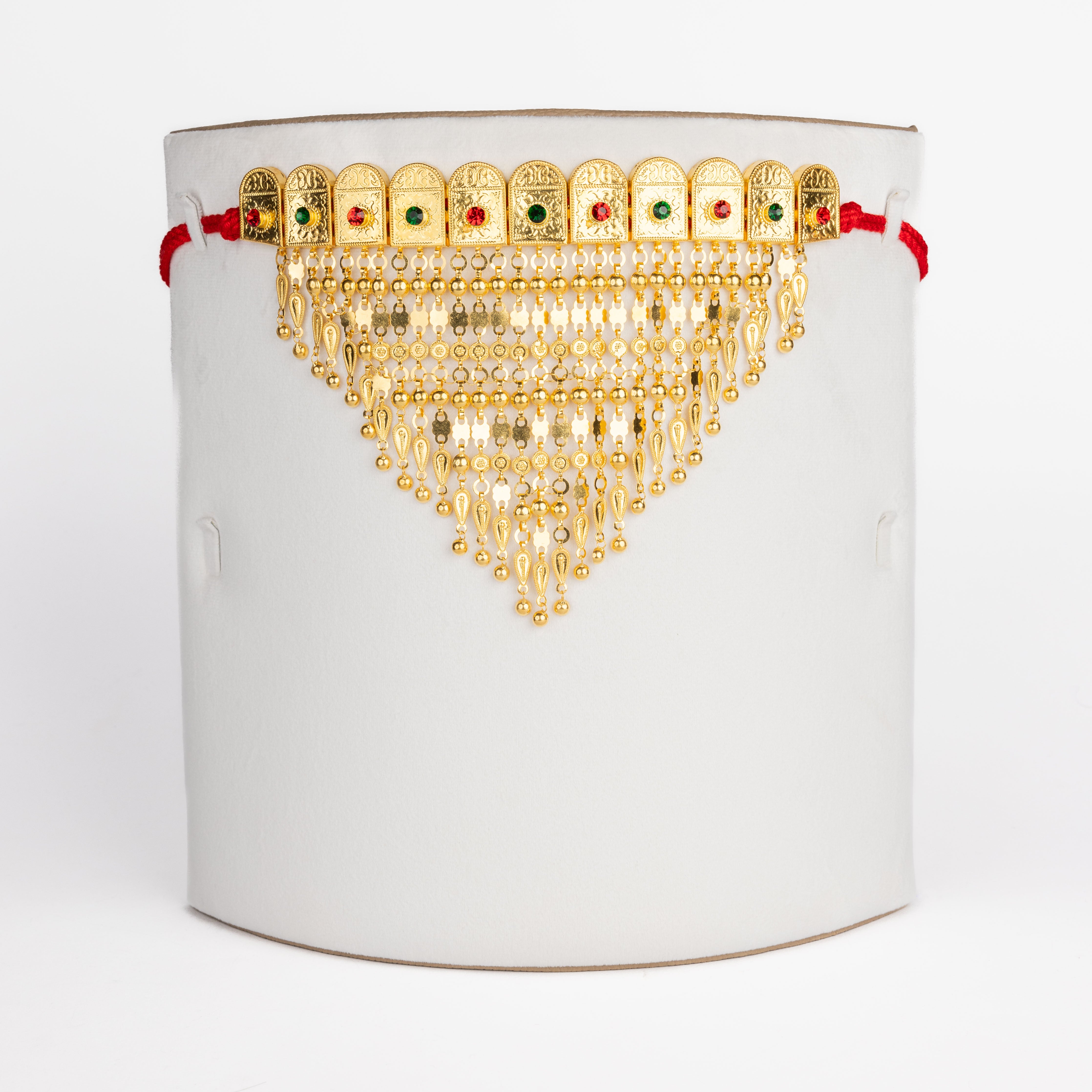 V Martasha (3 خط) - مطلي بالذهب والفضة 925