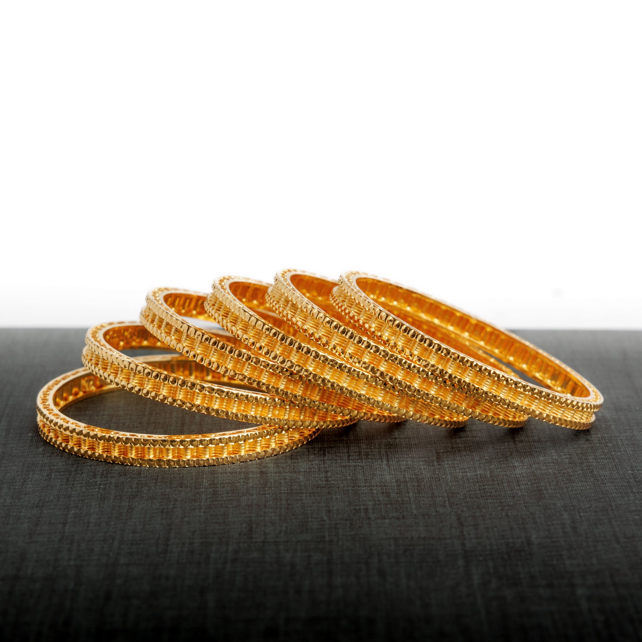 Kid's Bangles (D4-K) - Silver 925 & Gold Plated