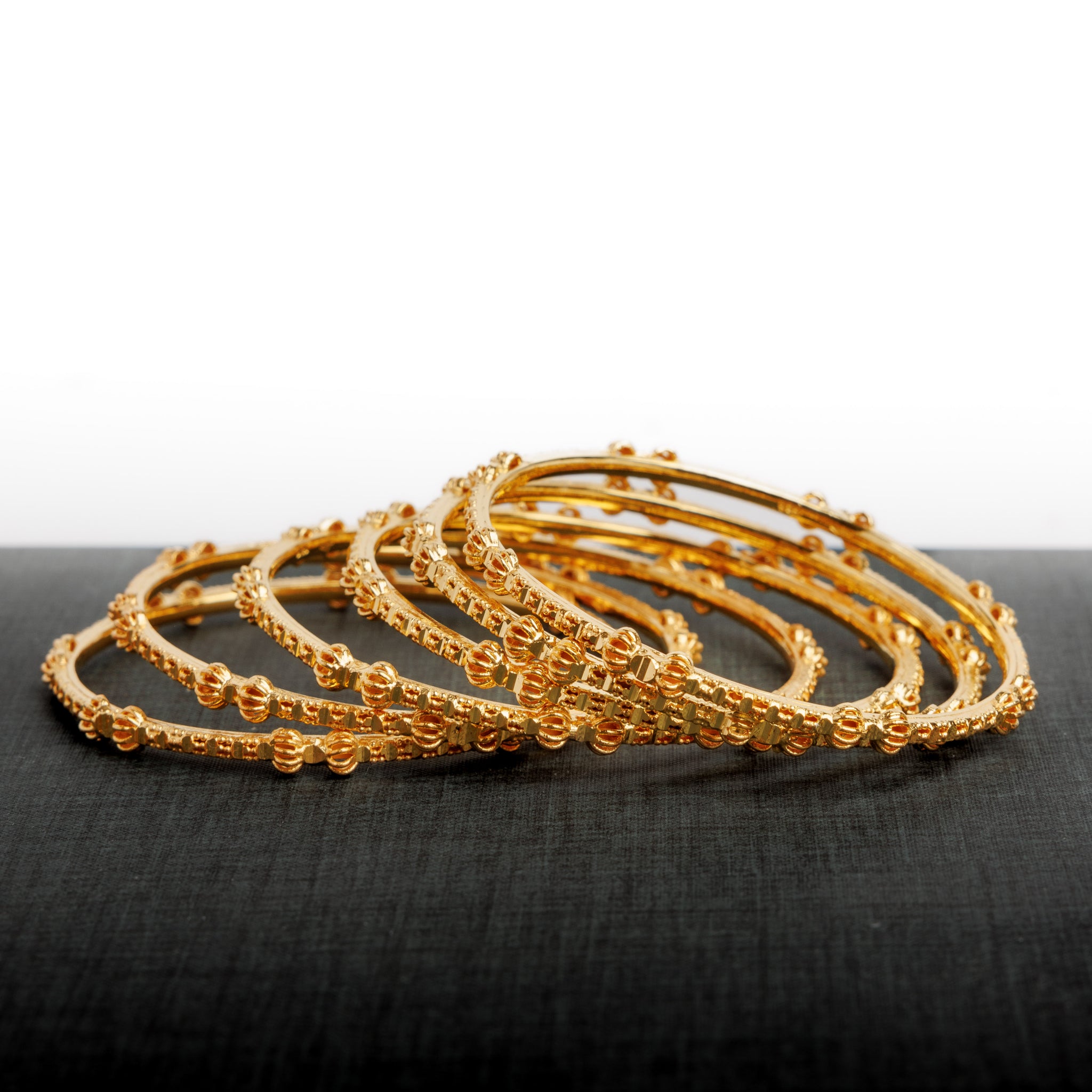 Adult's Bangles (D12-A) - Silver 925 & Gold Plated