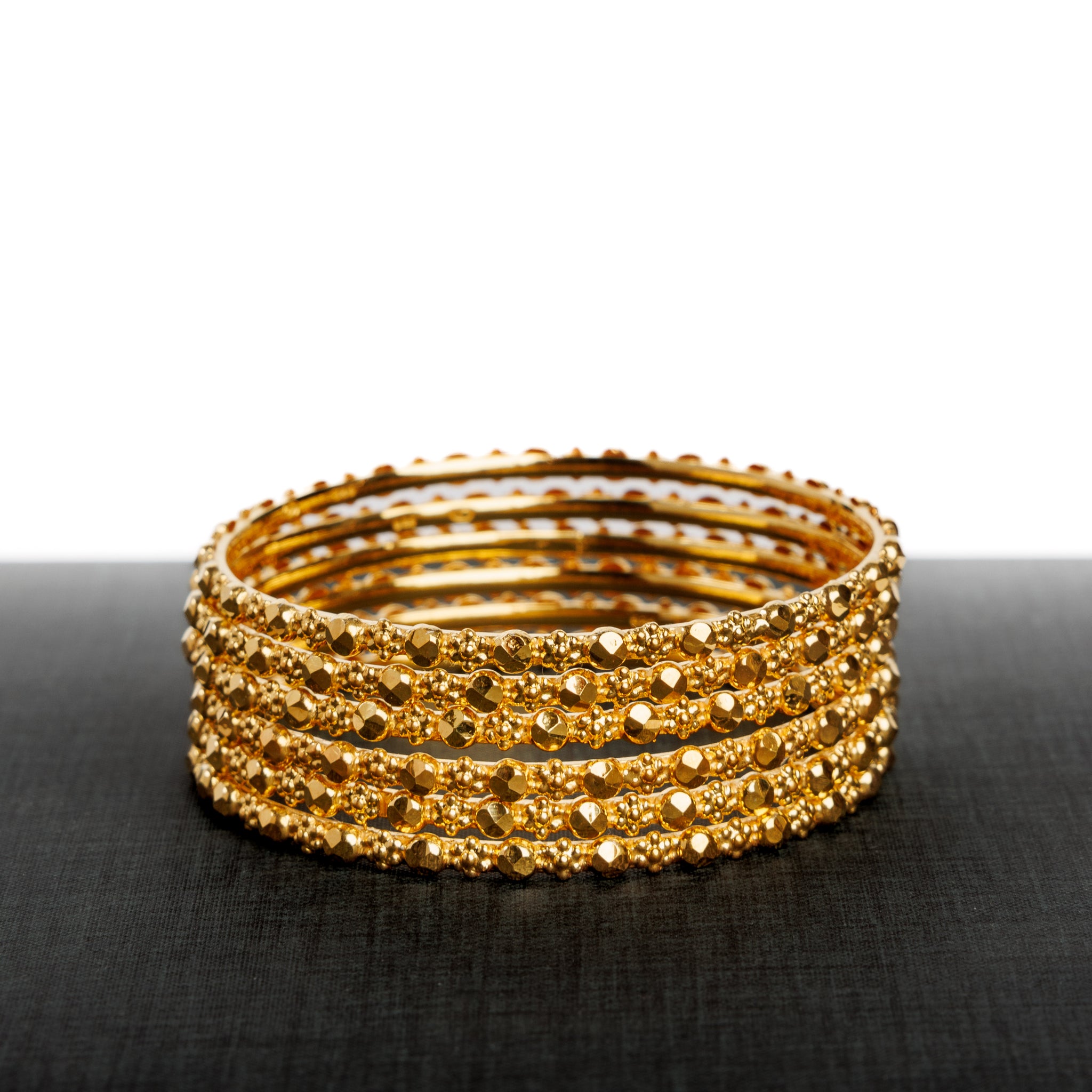 Adult's Bangles (D18-A) - Silver 925 & Gold Plated