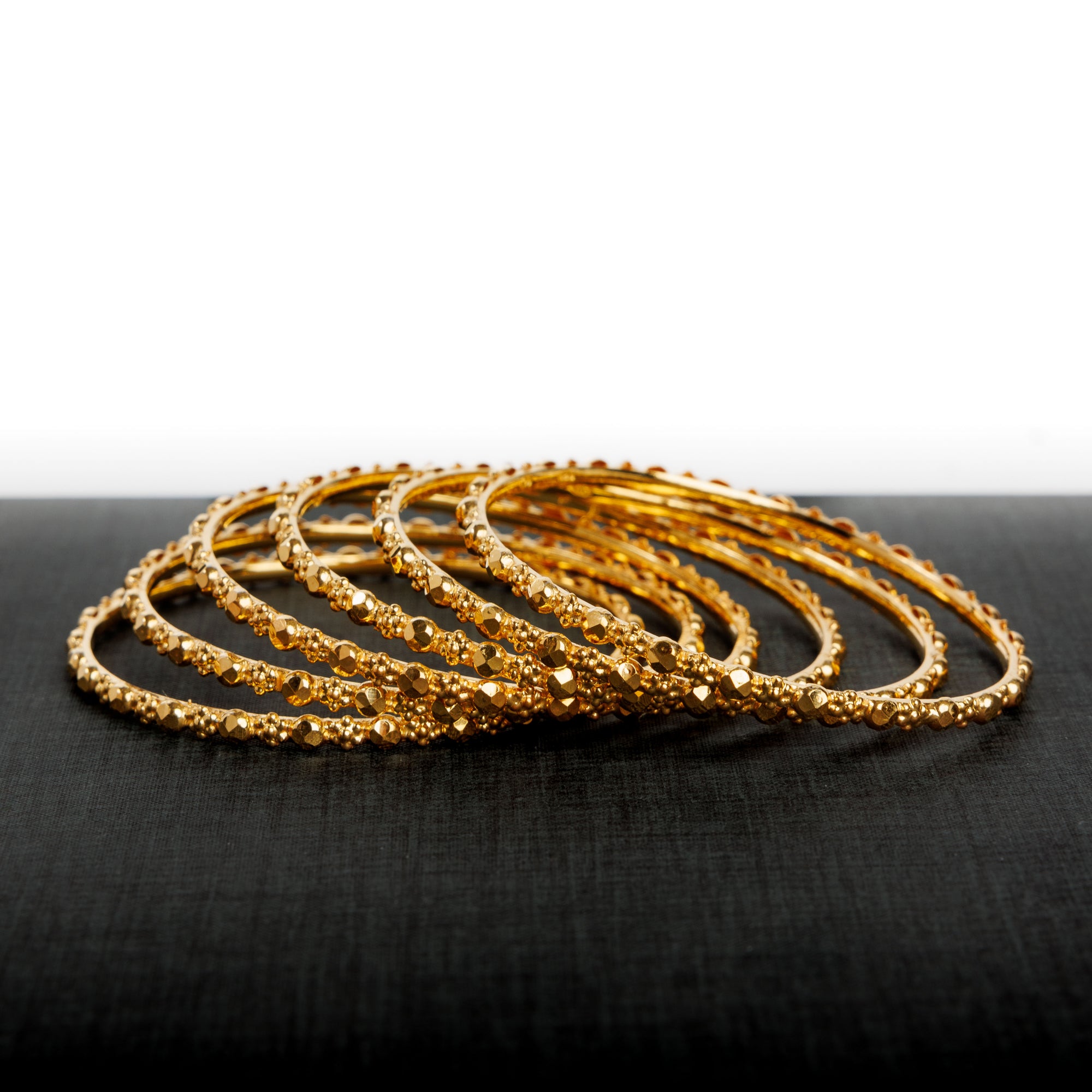 Adult's Bangles (D18-A) - Silver 925 & Gold Plated