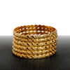 Adult's Bangles (D16-A) - Silver 925 & Gold Plated