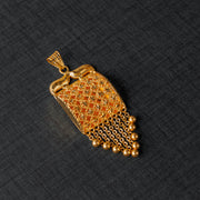 قلادة الصب المربعة (D3) - Silver 925 و Gold Plated