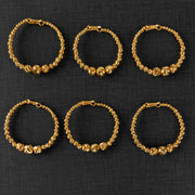 مزيج 3 خرز Timbi (L) - Silver 925 و Gold Plated