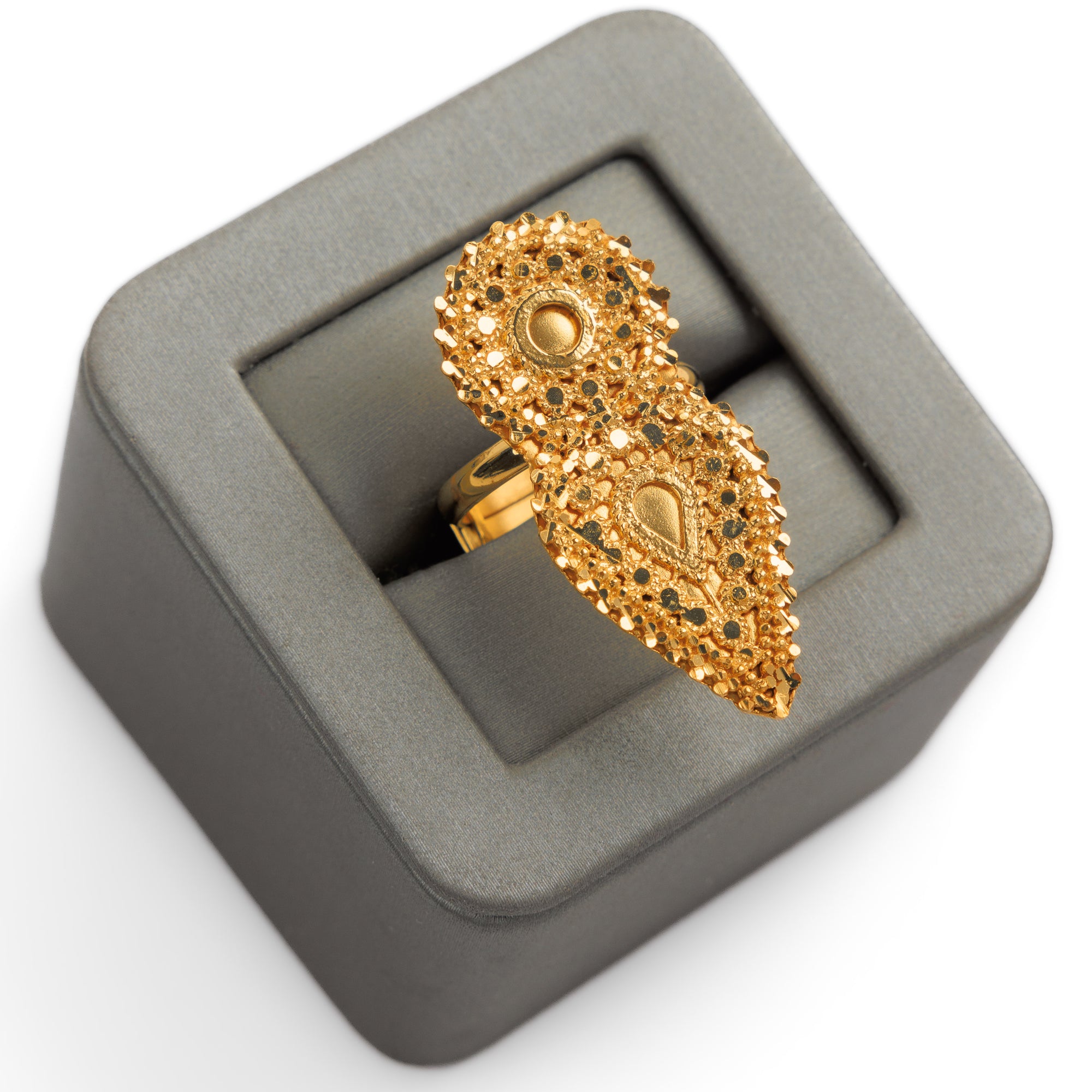 RP Shawahid Ring (D1) - Silver 925 & Gold Plated