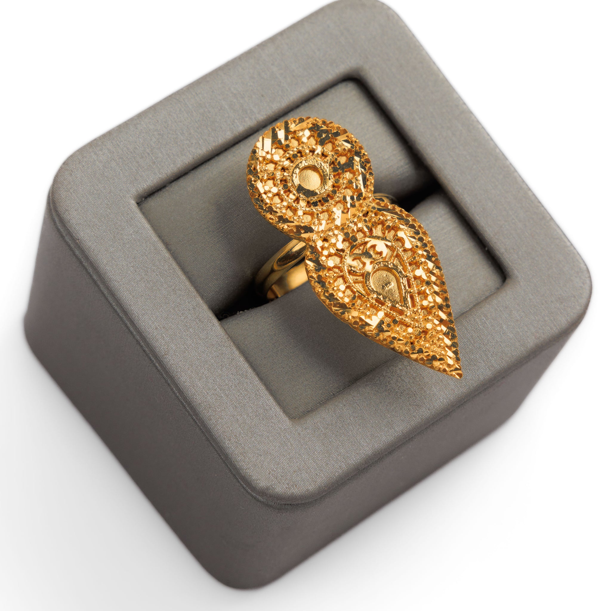 RP Shawahid Ring (D7) - Silver 925 & Gold Plated