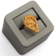 الخاتم التقليدي (D7) - Silver 925 و Gold Plated