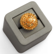 حلقة شكل الدائرة (D3) - Silver 925 و Gold Plated