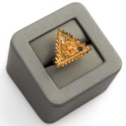 الخاتم التقليدي (D3) - Silver 925 و Gold Plated