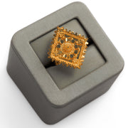 الخاتم التقليدي (D25) - Silver 925 و Gold Plated