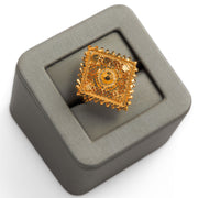 الخاتم التقليدي (D24) - Silver 925 و Gold Plated