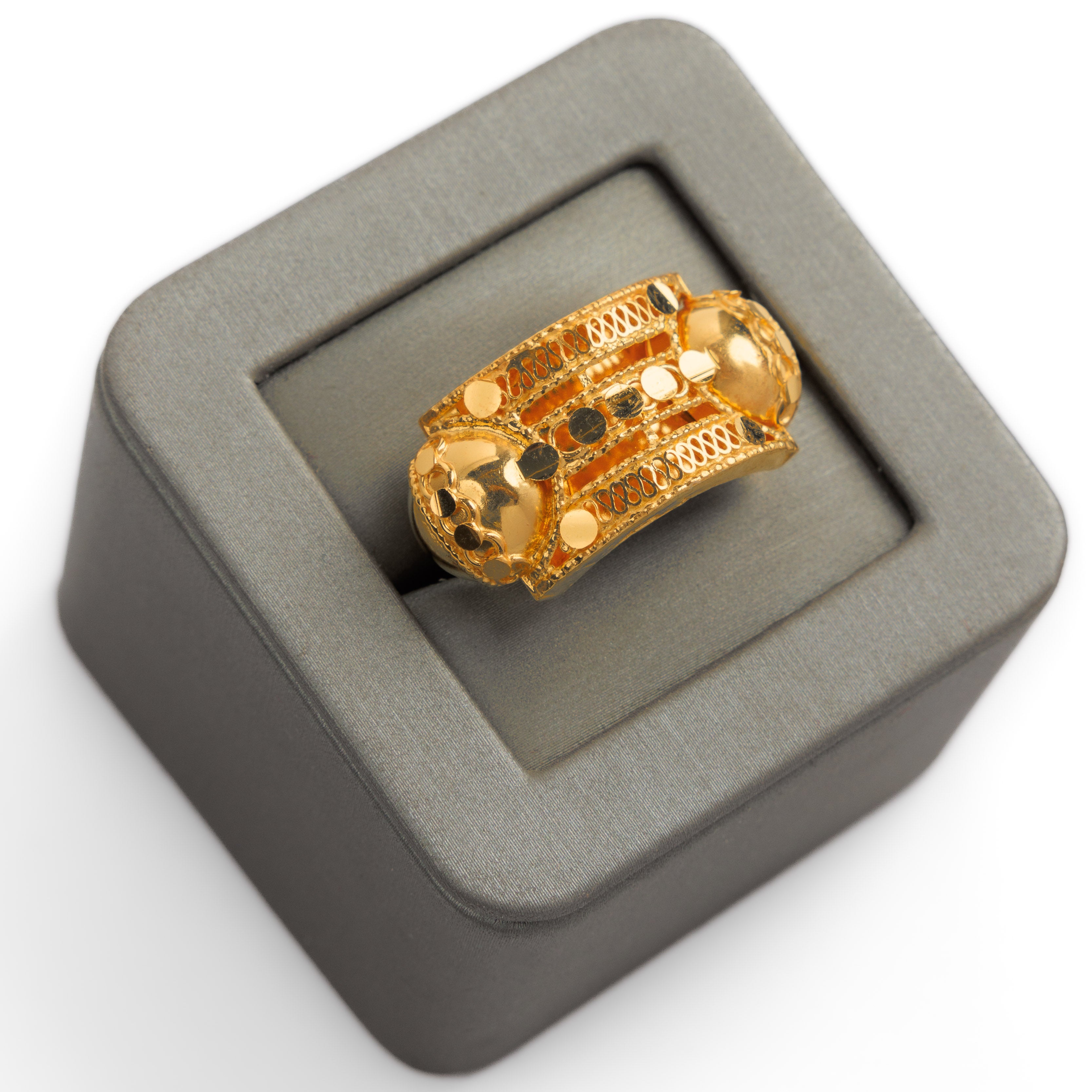 حلقة الصب التقليدية (D1) - Silver 925 و Gold Plated