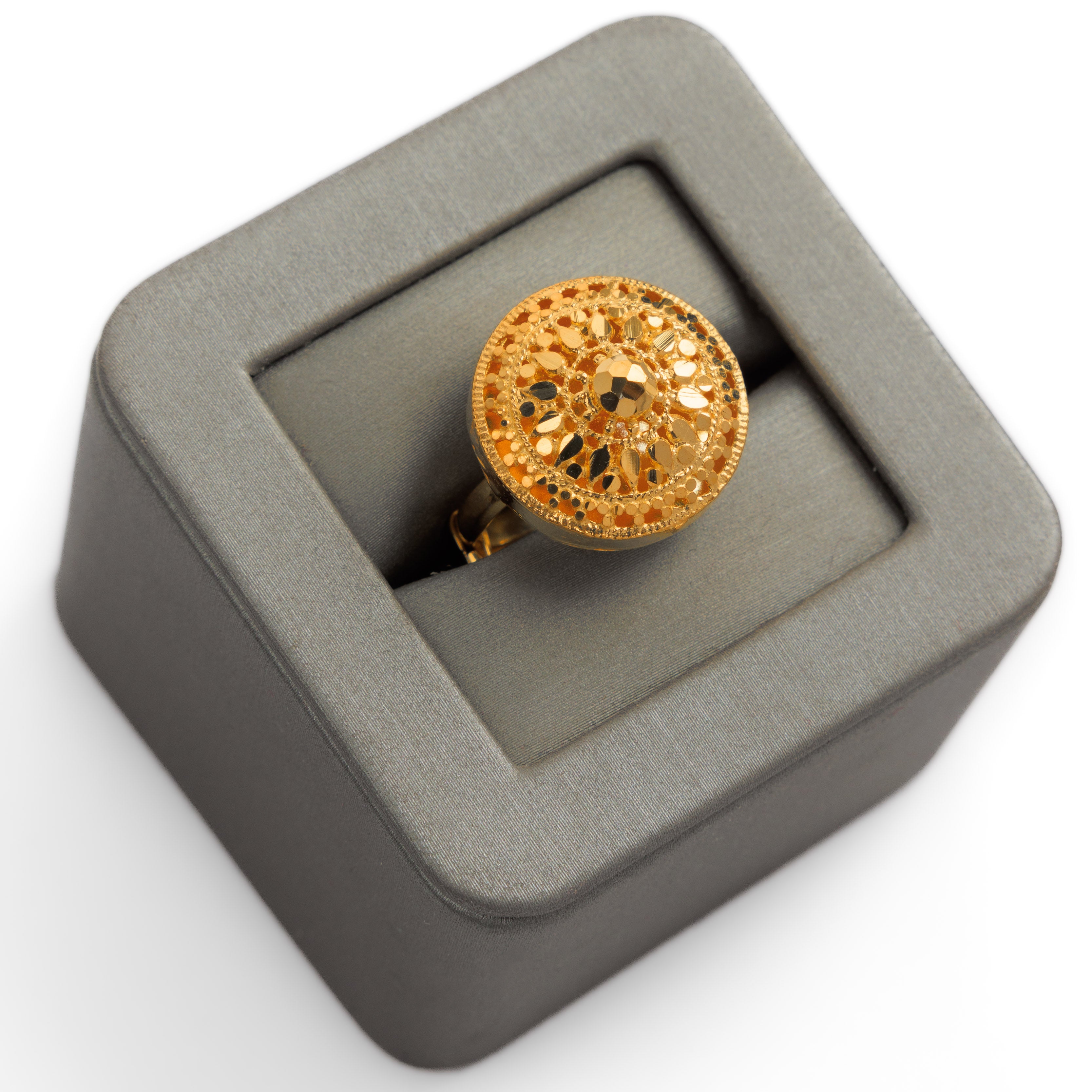 حلقة الصب التقليدية (D2) - Silver 925 و Gold Plated