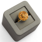 Traditional Casting Ring (D3) - Silver 925 & Gold Plated