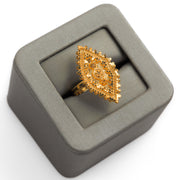 الخاتم التقليدي (D16) - Silver 925 و Gold Plated